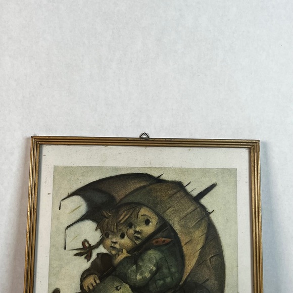 Vintage 1937 Hummel Stormy Weather Print Ars Sacra Josef Muller Munich Germany - Picture 3 of 10
